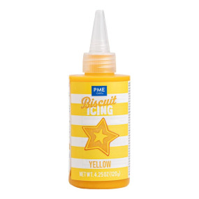 Icing Pronto a Usar Amarelo - 120gr